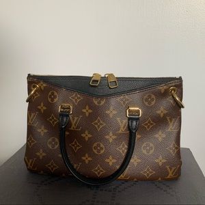 Louis Vuitton Monogram Pallas BB Black